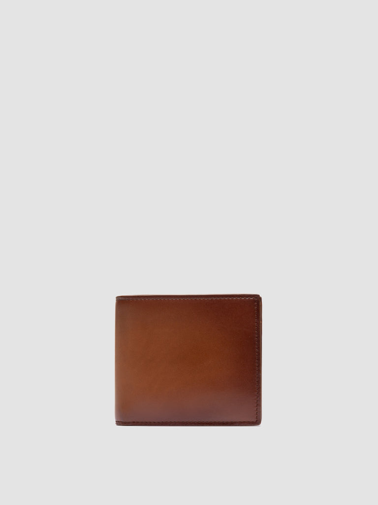 BOUDIN 02 - Brown Leather Bifold Wallet