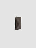 BOUDIN 22 - Brown Leather Card Holder - thumb image 4,side view