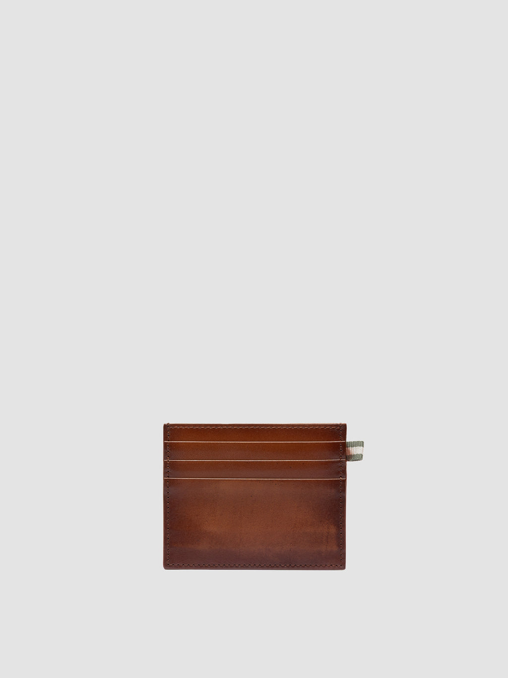 BOUDIN 22 - Brown Leather Card Holder - image 1,side view