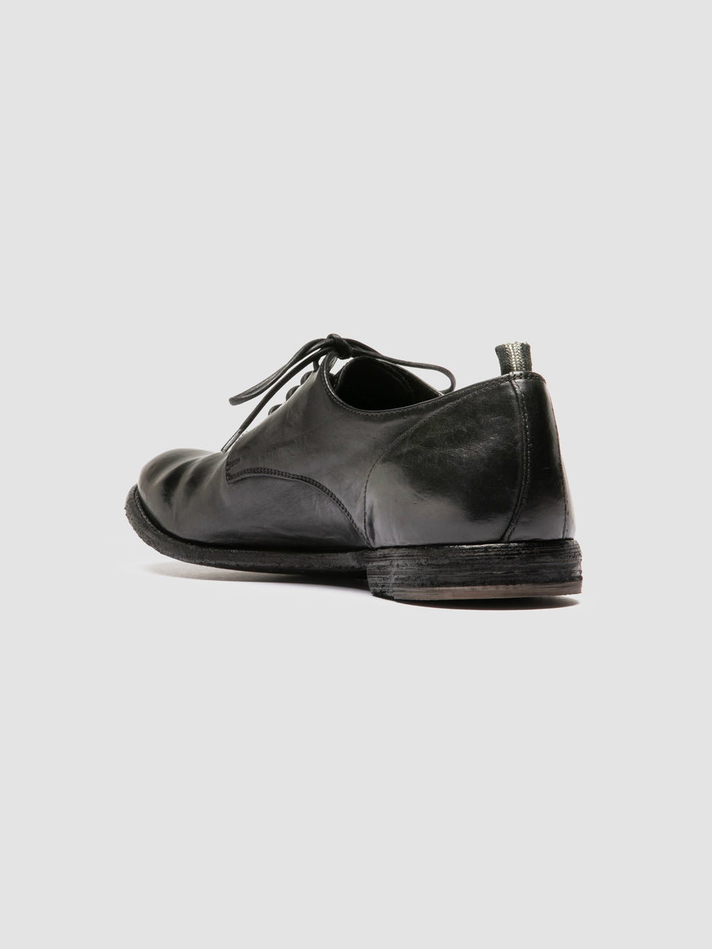 ARCHIVE 515 - Black Leather Derby Shoes