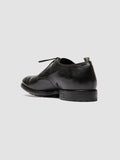 PRINCE 606 - Black Leather Derby Shoes