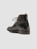 PRINCE 610 - Brown Leather Lace up Boots