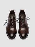 VANDERBILT CAOU 011 - Scarpe Oxford in Pelle Marrone - thumb image 2,side view