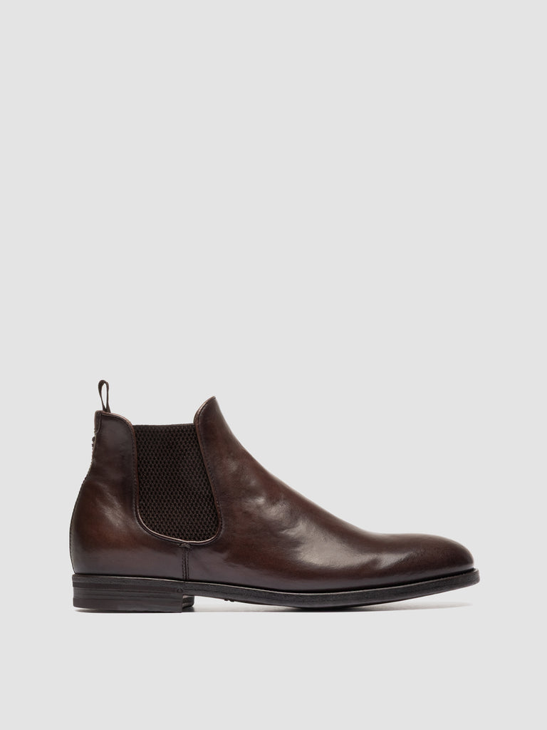 VANDERBILT CAOU 012 - Brown Leather Boots