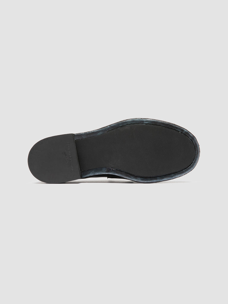 RUGGED 009 - Black Leather Penny Loafers Officine Creative - 5