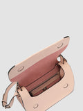 SADDLE 06 - Rose Leather Handle Bag