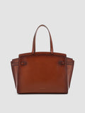 SADDLE 03 - Brown Leather Handle Bag