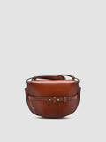 SADDLE 05 - Brown Leather Shoulder Bag