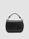 SADDLE 006 - Black Leather Handle Bag