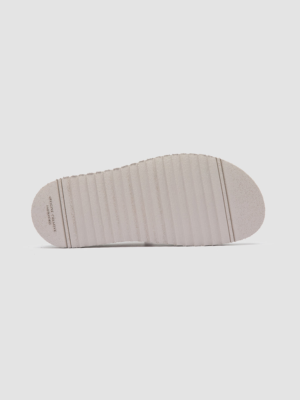 SANDS 002 - White Suede Slide Sandals