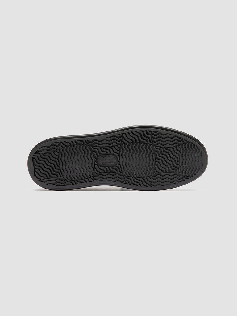 SEQUEL 001 - Black Leather Sneakers