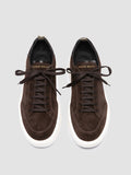 SEQUEL 002 - Brown Suede and Leather Sneakers