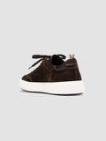 SEQUEL 002 - Brown Suede and Leather Sneakers