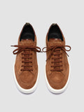 SEQUEL 002 - Brown Suede and Leather Sneakers