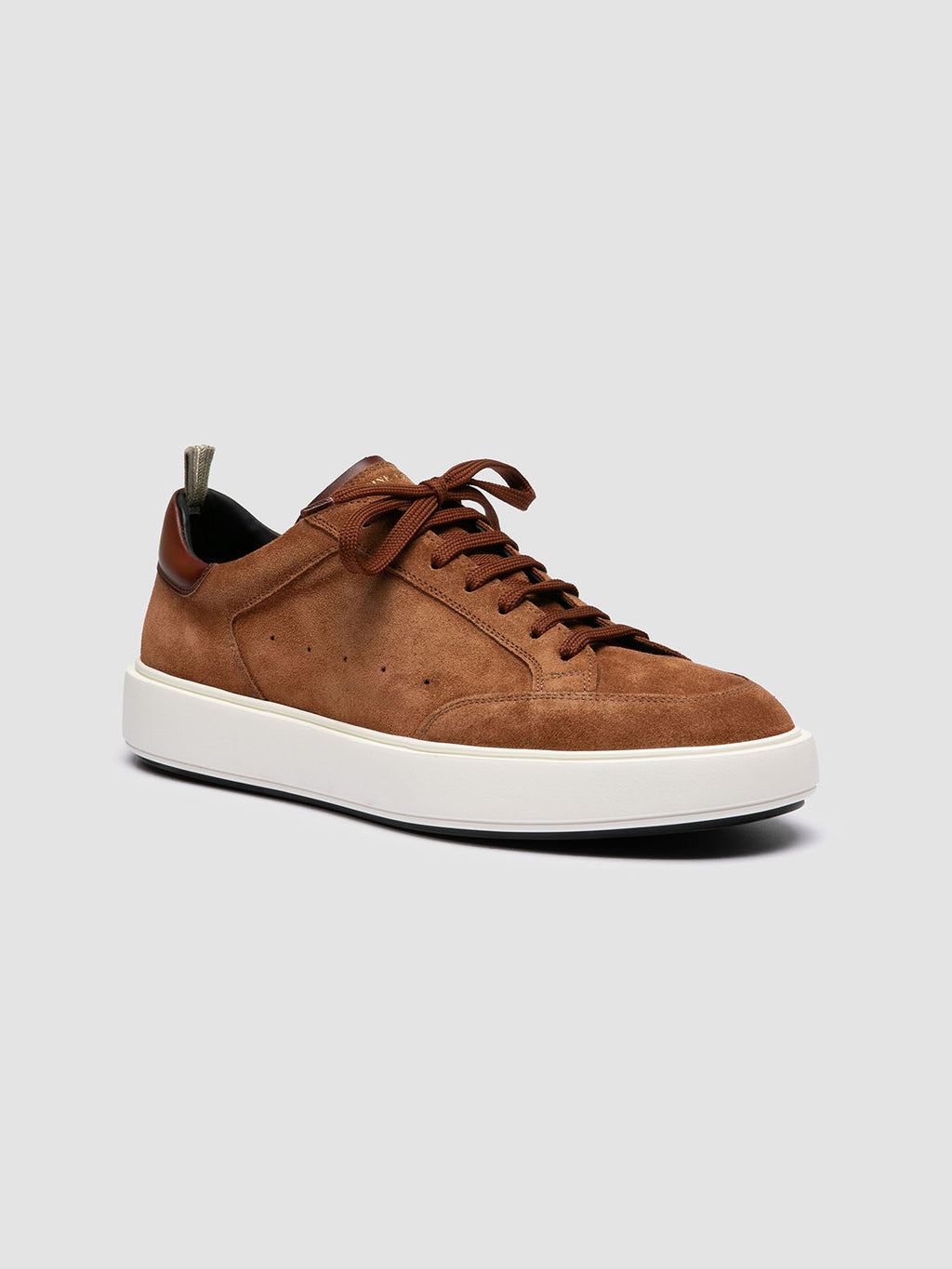 SEQUEL 002 - Brown Suede and Leather Sneakers