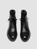 SERGEANT 003 - Black Leather Lace-up Boots Men Officine Creative - 2