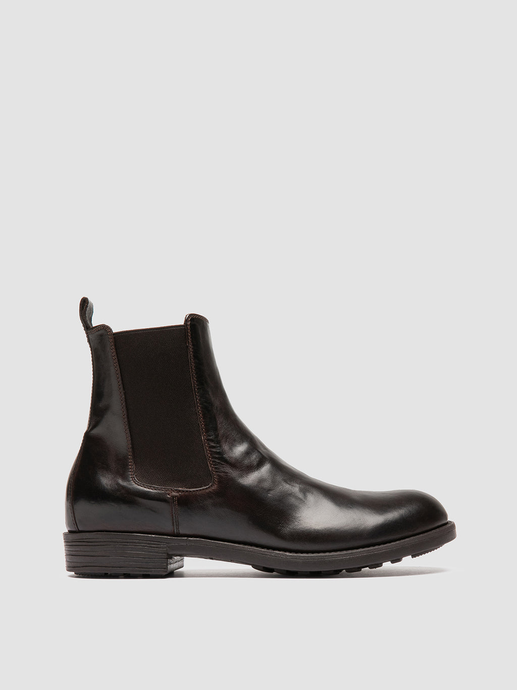 SERGEANT 006 - Brown Leather Chelsea Boots Men Officine Creative - 1