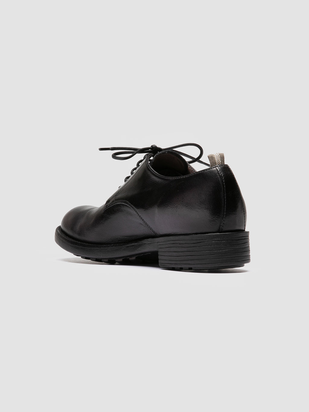 SERGEANT 101 - Black Leather Derby Shoes Women Officine Creative - 4