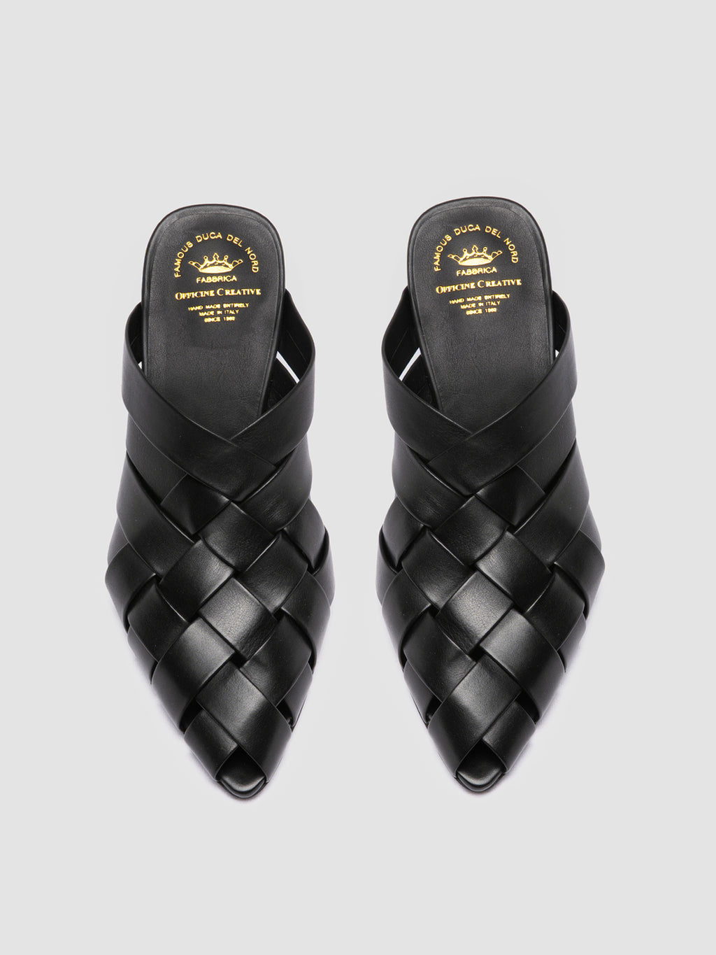 SEVRE 010 - Black Leather Sandals