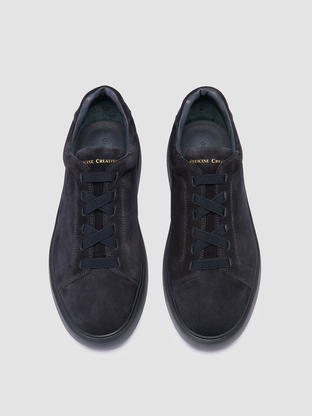SLOUCH 001 - Navy Suede Sneakers Officine Creative - 2