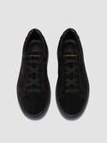 SLOUCH 001 - Black Suede Sneakers - thumb image 2,side view
