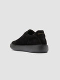 SLOUCH 001 - Black Suede Sneakers - thumb image 4,side view