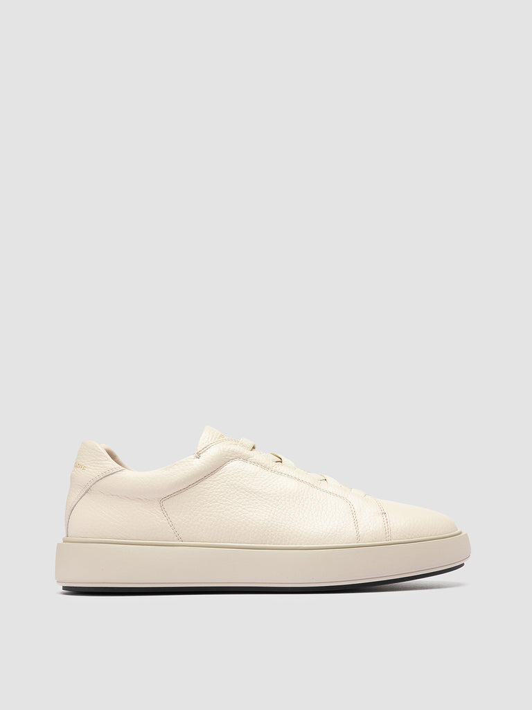 SLOUCH 001 - Off White Leather Sneakers