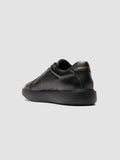 SLOUCH 001 - Black Leather Sneakers