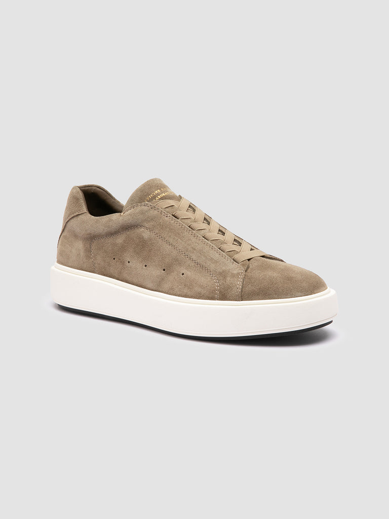 SLOUCH 101 - Taupe Suede Sneakers