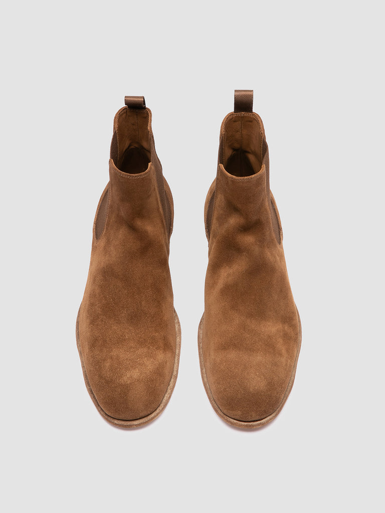 SOLITUDE 004 - Brown Suede Chelsea Boots