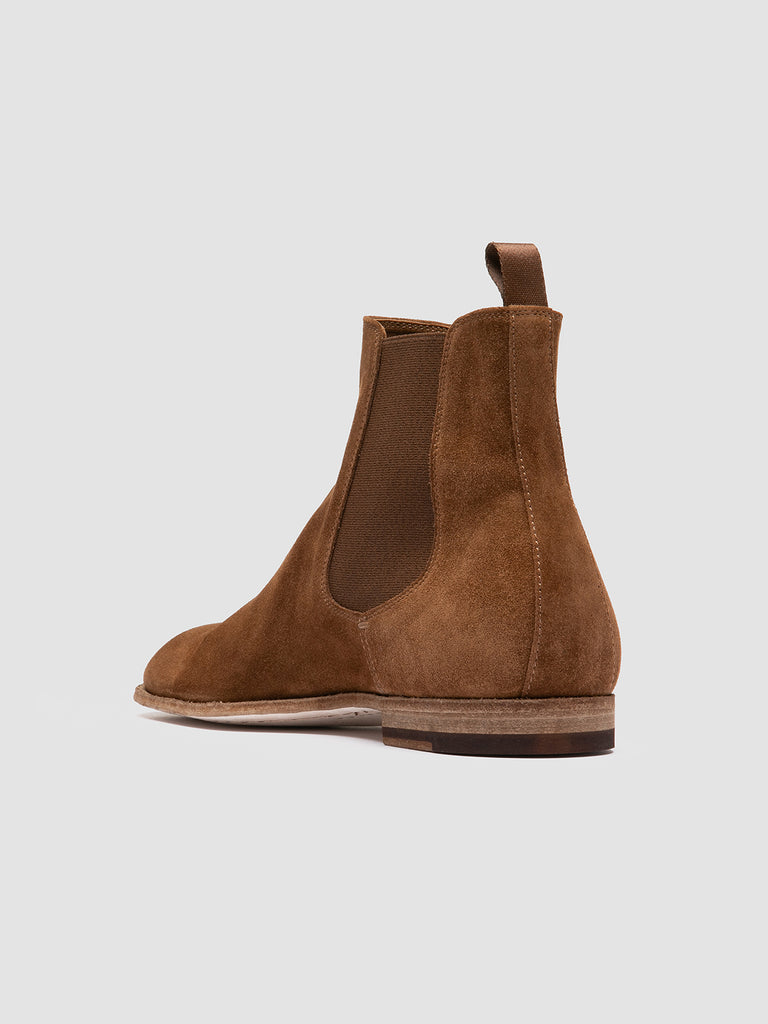 SOLITUDE 004 - Brown Suede Chelsea Boots