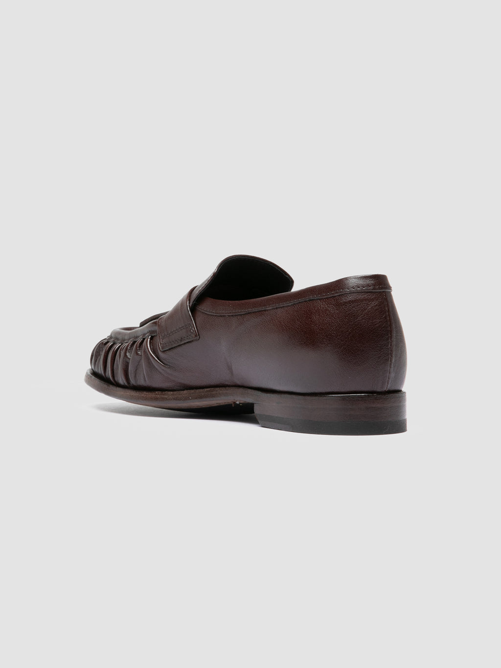 SOLITUDE 108 - Brown Leather Tassel Loafers