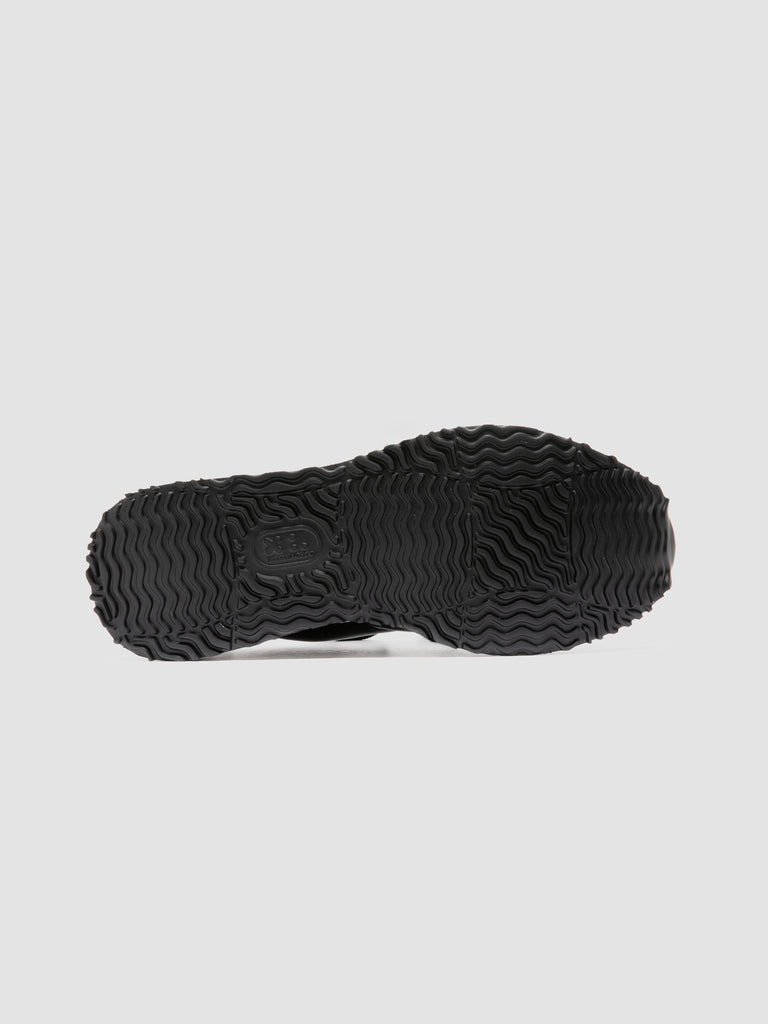 SOLSTICE 101 - Black Leather Sneakers Officine Creative - 5
