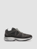 SUPURBIA 001 - Grey Leather and Suede Low Top Sneakers Men Officine Creative - 1