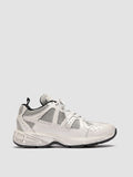 SUPURBIA 101 - White Leather & Mesh Low Top Sneakers Women Officine Creative - 1