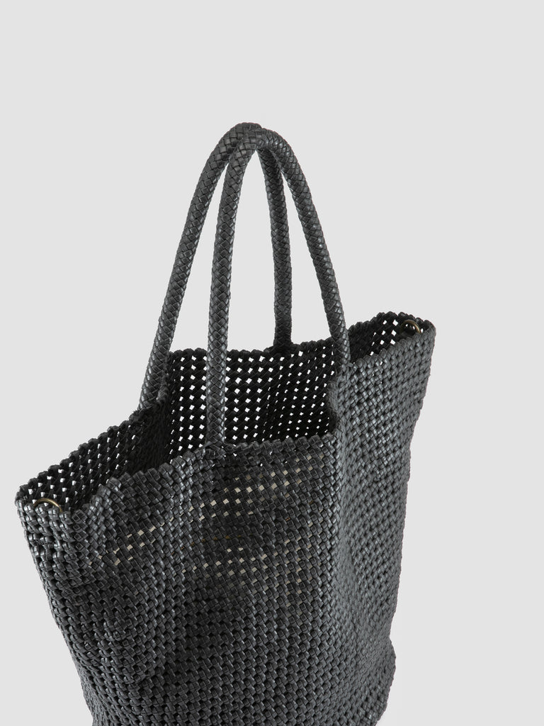 SUSAN 012 - Black Leather Shoulder Bag