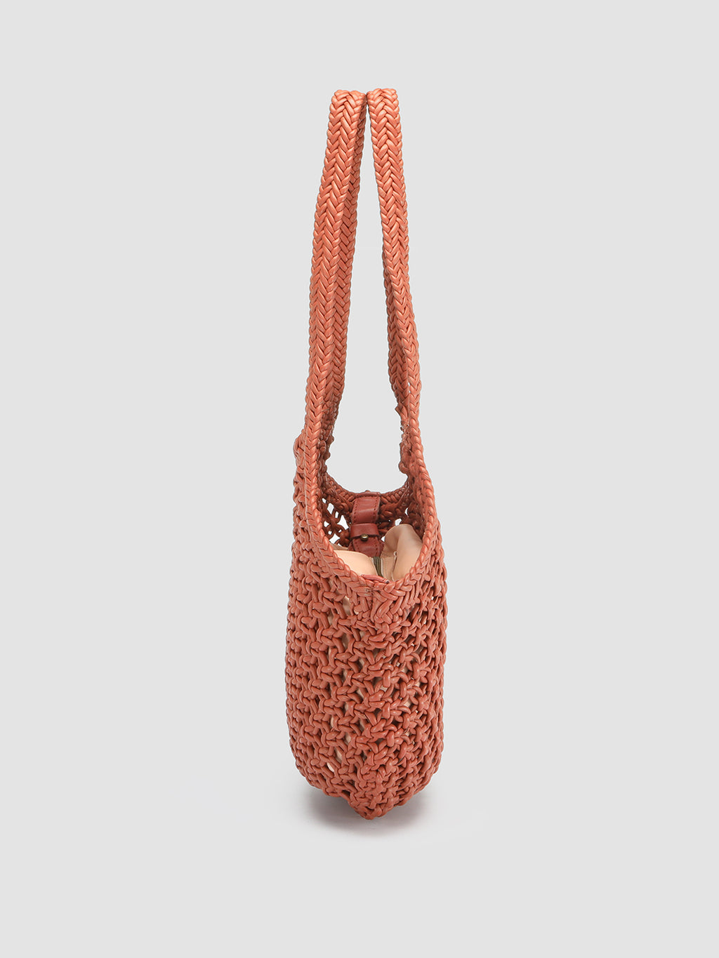 SUSAN 06 - Rose Leather Shoulder Bag