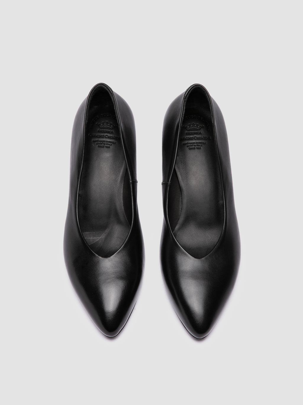 SUZY 001 - Black Mary Jane Shoes - image 2,side view