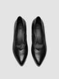 SUZY 001 - Black Mary Jane Shoes - thumb image 2,side view