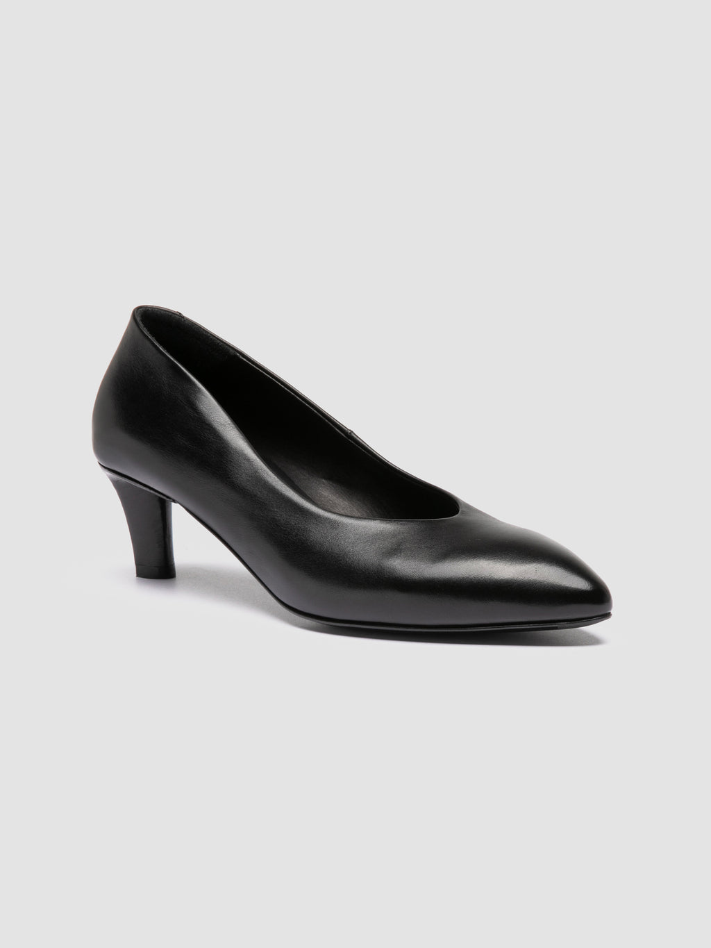 SUZY 001 - Black Mary Jane Shoes - image 3,side view