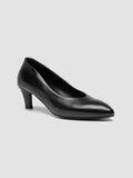 SUZY 001 - Black Mary Jane Shoes - thumb image 3,side view