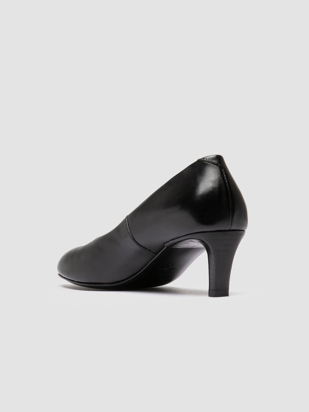SUZY 001 - Black Mary Jane Shoes - image 4,side view