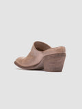 SYDNE 012 - Taupe Leather Mules