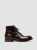 TEMPLE 006 - Brown Leather Lace-up Boots Men Officine Creative - 1