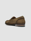 TEMPLE 016_S - Brown Suede Penny Loafers