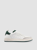 THE ANSWER 001 - White Leather and Suede Low Top Sneakers Men Officine Creative - 1