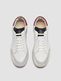 THE ANSWER 001 - White Leather and Suede Low Top Sneakers Men Officine Creative - 2