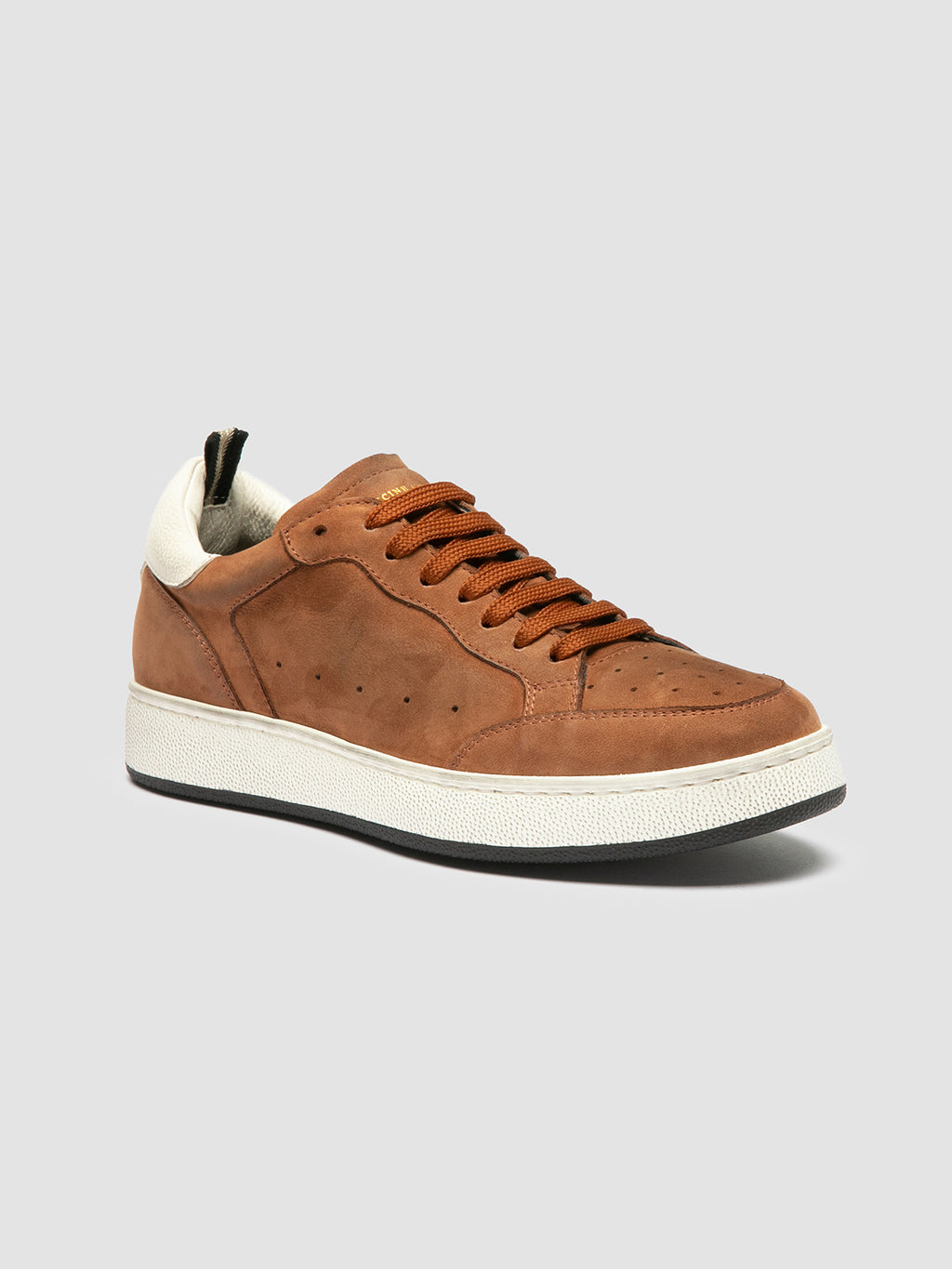 THE ANSWER 102 - Brown Nubuck Low Top Sneakers Women Officine Creative - 3