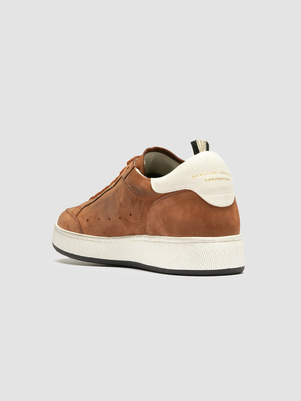 THE ANSWER 102 - Brown Nubuck Low Top Sneakers Women Officine Creative - 4