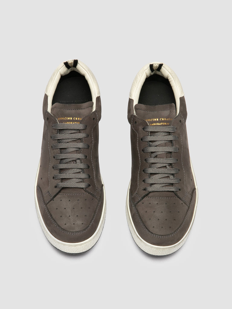 THE ANSWER 102 - Grey Nubuck Low Top Sneakers